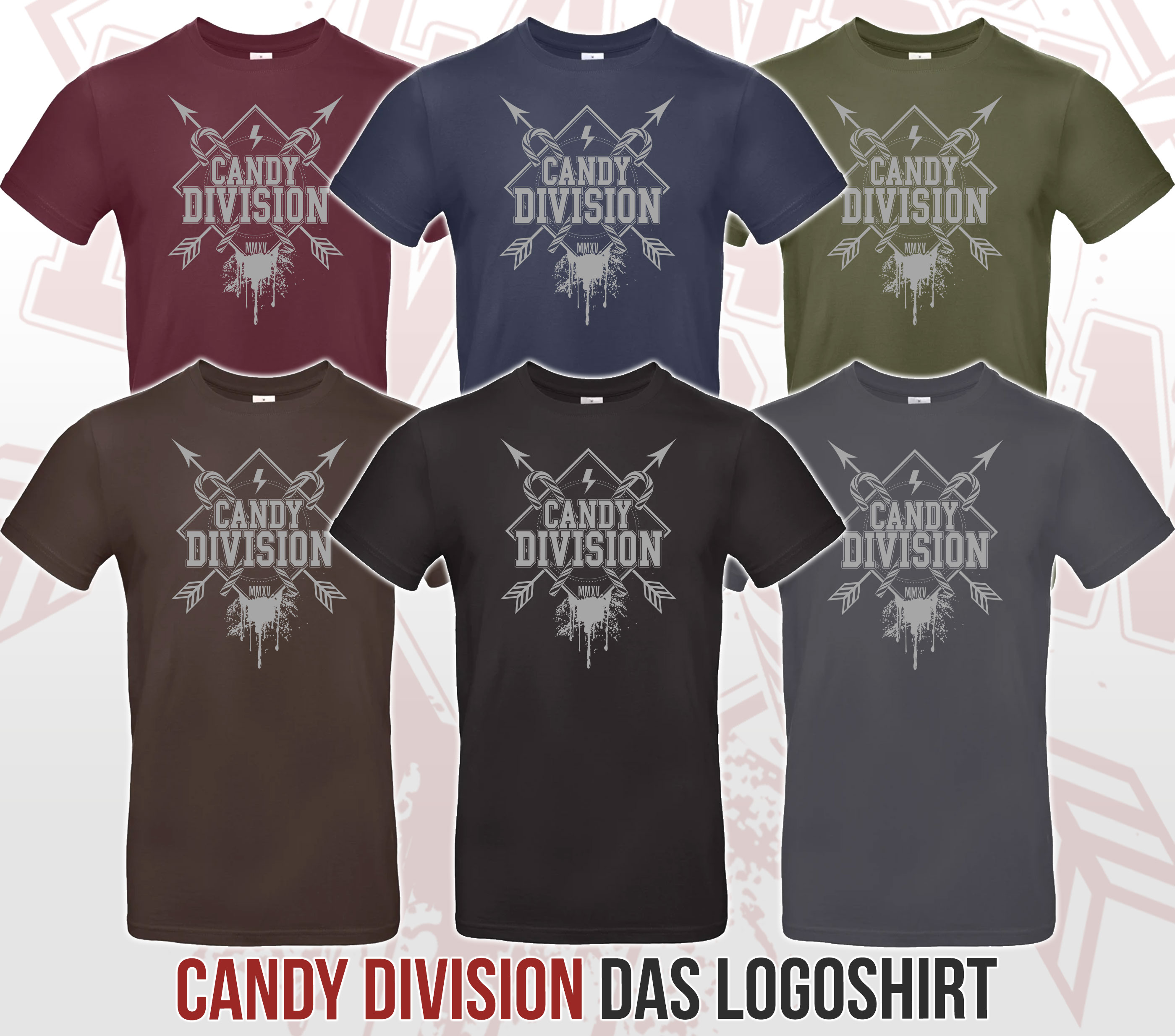 T-Shirt- Candy Division-Logoshirt