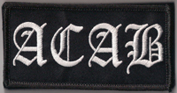 Klettaufnäher- ACAB Klettaufnäher- ACAB
