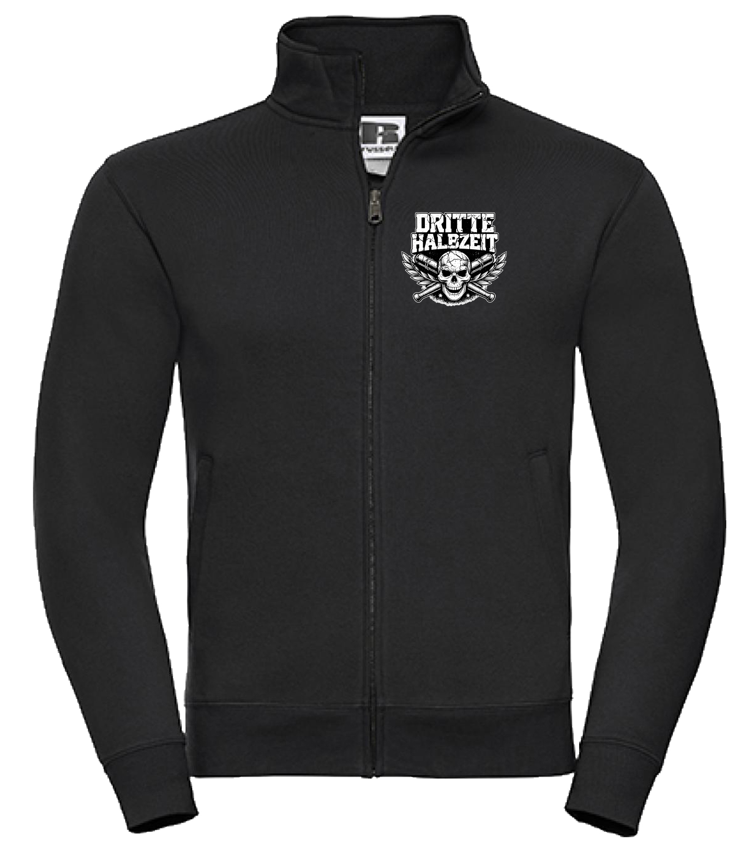 Stehkragenjacke- Dritte Halbzeit - Skull