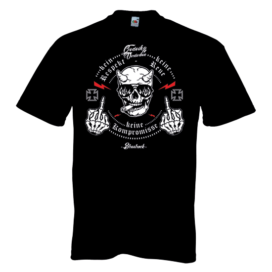 T-Shirt- Gedeih und Verderben-Keine Kompromisse T-Shirt- Gedeih und Verderben-Keine Kompromisse