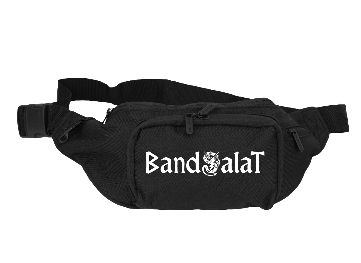 Gürteltasche Deluxe- Bandsalat Schriftzug