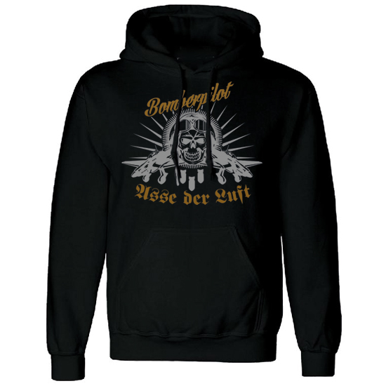 Kapuzensweatshirt- Bomberpilot-Asse der Luft Kapuzensweatshirt- Bomberpilot-Asse der Luft