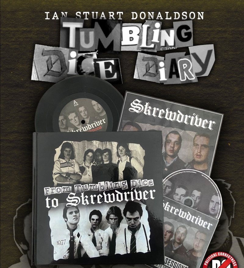 Buch- From Tumbling Dice to Skrewdriver (Buch inkl. CD und Vinyl EP)