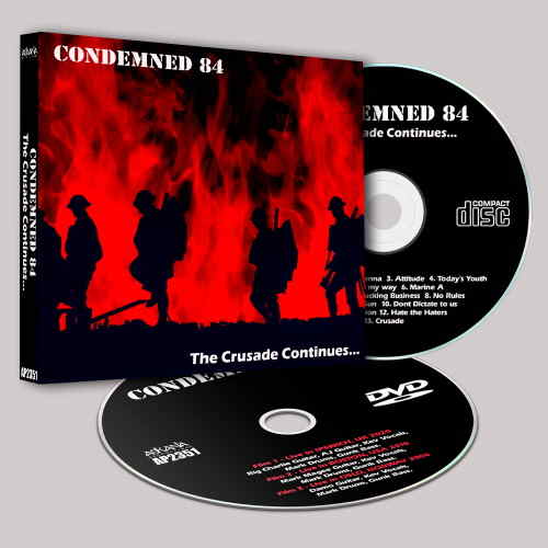 Condemned 84 - The Crusade Continues (CD+DVD)